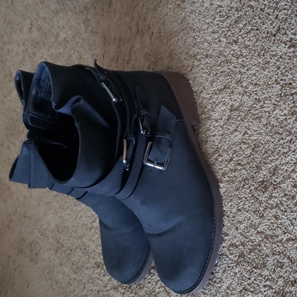 Black booties
